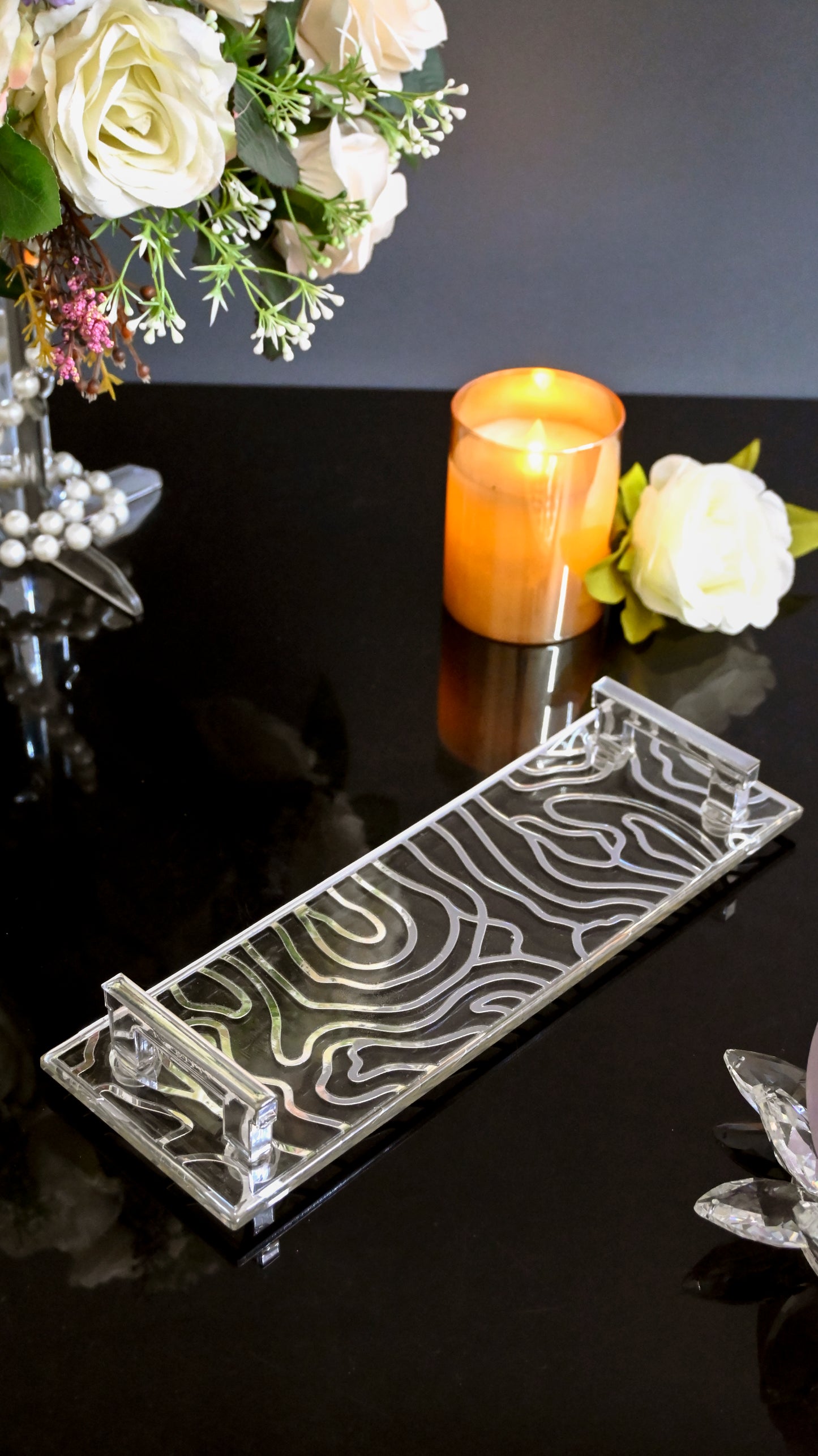 Silver Wave: Small Tray