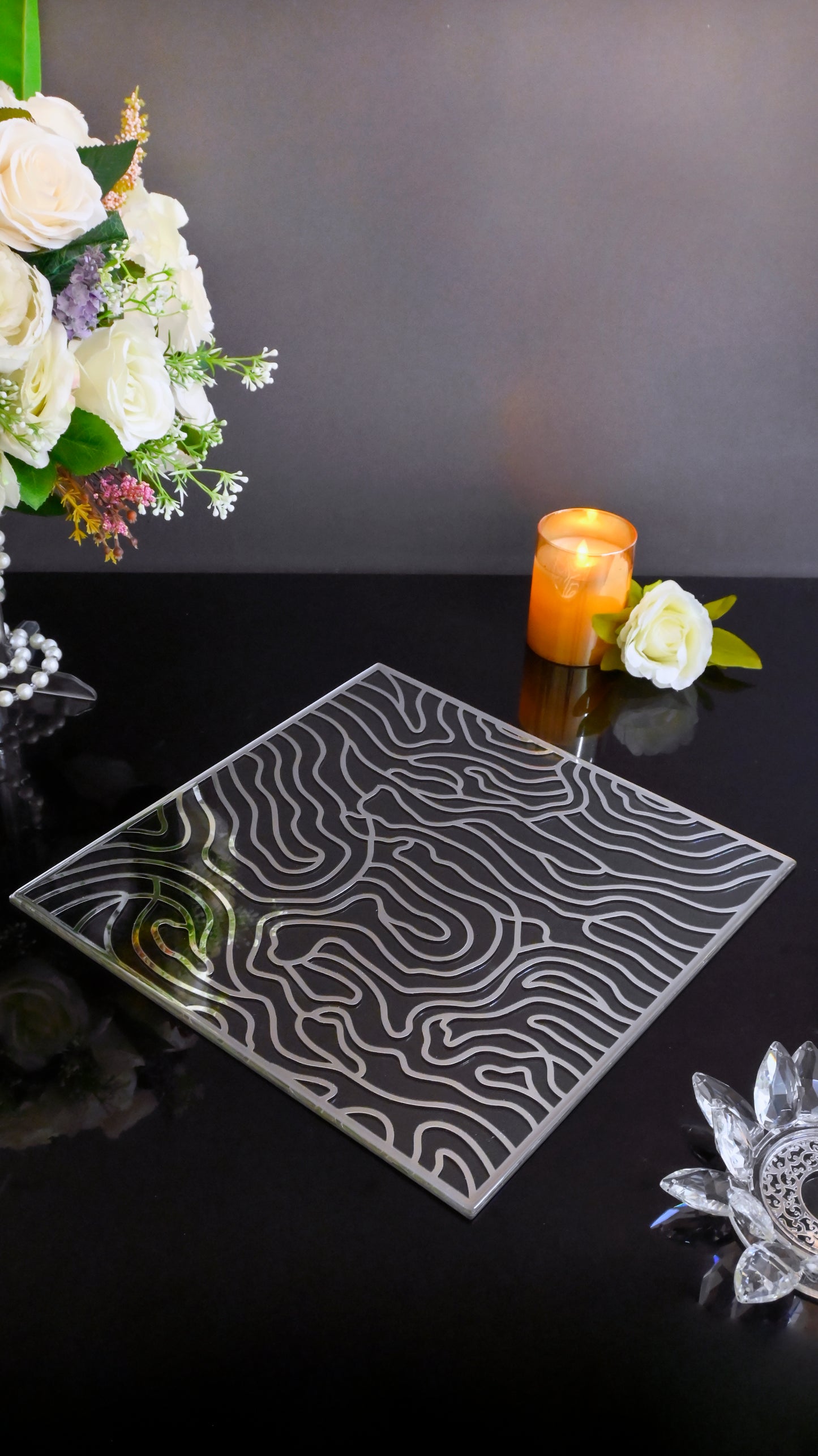 Silver Wave: Placemat